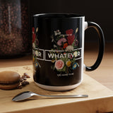 You Can Be Whatever Motivational Coffee Mug Ceramic White Accent Mug Bold Floral Empowerment Design Daily Reminder Positive Energy Drinkware Perfect Gift for Dreamers Friends Office and Home