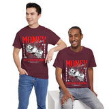 Money Motivation Hustler Mindset Graphic Print Unisex Heavy Cotton Tee Streetwear Power T Shirt