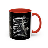 Inspire Strength Ignite Courage Ceramic Mug Motivational Coffee Cup Bold Graphic Durable Everyday Drinkware