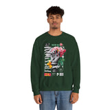 Freedom Snake And Rose Crewneck Comfortable Unisex Sweatshirt Motivational Streetwear Bold Floral Empowerment Design For Resilience And Strength Perfect Gift For Friends Birthdays Cozy Days Casual...