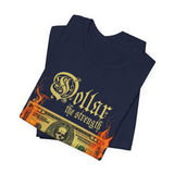 Dollar The Strength Burning Money Legacy Unisex Jersey Short Sleeve Tee Gothic Flames Graphic Bold Motivational Streetwear Statement T Shirt