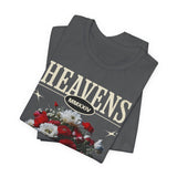 Heavens Hallucinations Unisex Jersey Short Sleeve Tee Comfortable Modern Streetwear Bold Artistic Floral Graphic Design Perfect Gift for Friends Birthdays Casual Wear