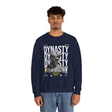 Dynasty Statue Graphic Unisex Heavy Blend Crewneck Sweatshirt Greek Sculpture Butterfly Streetwear Art Inspired Pullover