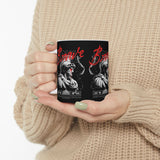 Brave Warrior Roman Gladiator Ceramic Mug Bold Motivational Coffee Cup Inspirational Streetwear Style Tea Mug Durable Print