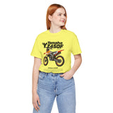 Yamaha YZ450F Inspired Motocross Blueprint Unisex Heavy Cotton Tee Dirt Bike Racing Graphic Streetwear Shirt Gift For Riders
