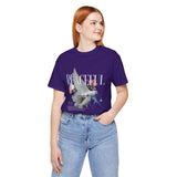 Peaceful Dove Floral Unisex Jersey Short Sleeve Tee Comfortable Soft Cotton Motivational Streetwear Graphic T-Shirt Bold Typography Casual Wear Perfect Gift For Friends Birthdays Everyday Style