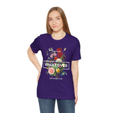 You Can Be Whatever Unisex Jersey Short Sleeve Tee Comfortable Motivational Graphic T-Shirt Bold Floral Empowerment Streetwear Positive Vibes Everyday Wear Perfect Gift for Friends Dreamers and Free...