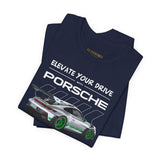GT3 RS Inspired Track Performance Sports Car Graphic T Shirt Luxury Racing Aesthetic Streetwear Unisex Tee High Speed Motorsport Auto Art Fashion