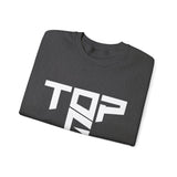 TopG Graphic Unisex Heavy Blend Crewneck Sweatshirt Black Motivational Hustler Streetwear Fitness Entrepreneur Alpha Mindset Pullover