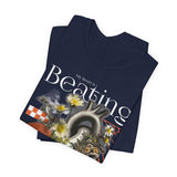 My Heart Is Beating Floral Anatomy Collage Unisex Jersey Short Sleeve Tee Abstract Vintage Graphic Artistic Streetwear Statement T Shirt