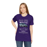 Silver Performance Coupe Front View Art Unisex Tee Luxury Speed Streetwear Automotive Graphic Shirt
