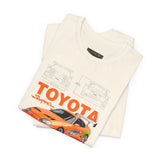 Legendary Turbo JDM MK4 Street Racer Unisex Heavy Cotton Tee Retro Tuner Car Graphic Shirt