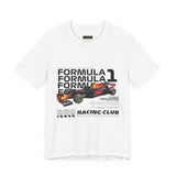 High Performance Single Seater Racing Car Graphic Unisex Heavy Cotton Tee Premium Motorsport Streetwear For Speed Lovers And Daily Casual Wear