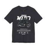 Yamaha MT 07 Inspired Naked Bike Motorcycle Graphic Unisex Heavy Cotton Tee Premium Streetwear T Shirt for Riders Bikers Moto Enthusiasts Everyday Wear