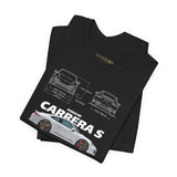 European Performance Sports Car Inspired Graphic T Shirt Classic Rear Engine Coupe Style Automotive Art Racing Streetwear Unisex Tee High Speed Luxury Car Culture Design Shirt for Auto Enthusiasts