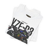 Yamaha YZF R3 Monster Energy Inspired Unisex Heavy Cotton Tee Racing Motorcycle Streetwear Graphic T Shirt Gift For Riders Bikers Moto Fans Casual Wear