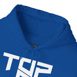 Top G Andrew Tate Graphic Hoodie Black Unisex Streetwear Motivational Hustle Pullover Sweatshirt Bold Typography Design