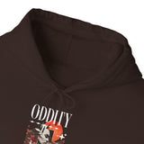 Oddity Own Your Uniqueness Unisex Heavy Blend Hooded Sweatshirt Abstract Modern Graphic Bold Artistic Statement Streetwear Hoodie