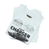 Legendary Retro Muscle Coupe Blueprint Unisex Heavy Cotton Tee Powerful Vintage Streetwear Art Shirt for Car Lovers & Collectors