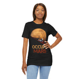 Mars Explorer Astronaut Unisex Heavy Cotton Tee Futuristic Space Adventure Graphic Shirt Inspiring Sci Fi Design Perfect Gift for Dreamers and Space Lovers