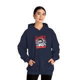 Happiness Is Not About Money Graphic Unisex Heavy Blend Hoodie Bold Motivational Streetwear Pullover Sweatshirt