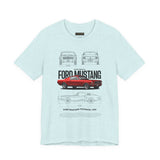 Classic 1965 Fastback Muscle Car Illustration Unisex Heavy Cotton Tee Retro Collector Streetwear Gift Shirt