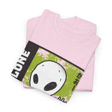 Not Alone Alien Unisex T Shirt Cartoon UFO Graphic Tee Extraterrestrial Sci Fi Space Themed Paranormal Conspiracy Inspired Streetwear Top