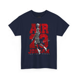 Air Jordan Sky Legend Unisex Heavy Cotton Tee Bold Athletic Streetwear Design Inspirational Basketball Dunk Artwork Motivational Sports Graphic Tee For Dreamers And Hustlers