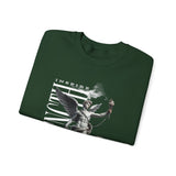 Inspire Strength Ignite Courage Unisex Crewneck Sweatshirt Premium Motivational Streetwear Bold Statue Graphic