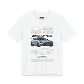 High Performance Silver Track Car Unisex Heavy Cotton Tee Bold Streetwear Racing Style Graphic Shirt Gift for Speed Lovers