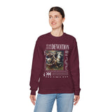 Fearless Devotion Unisex Heavy Blend Crewneck Sweatshirt Courage Loyalty Commitment Graphic Streetwear Pullover