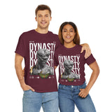 Dynasty Statue Graphic Unisex Heavy Cotton Tee Greek Sculpture Butterfly Streetwear Art Inspired T Shirt