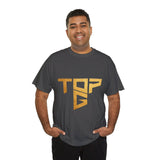 Top G Andrew Tate Graphic T Shirt Black Unisex Streetwear Motivational Hustle Tee Gold Typography Design