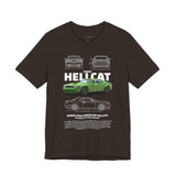 American Muscle Blueprint Performance Legacy Unisex Tee High Power Streetwear Shirt