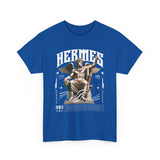 Hermes Greek Mythology Unisex Heavy Cotton Tee Ancient God of Communication and Travel Streetwear Graphic T Shirt