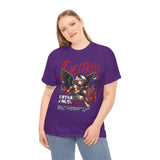 Betrayed Angel Destroy Graphic Unisex Heavy Cotton T Shirt Edgy Gothic Streetwear Bold Motivational Urban Fashion Outfit