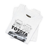Toyota Land Cruiser Prado TXL Inspired Illustrated Luxury Off Road SUV Graphic T Shirt Premium 4x4 Adventure Vehicle Automotive Streetwear Rugged Travel Lifestyle Gift For SUV Enthusiasts