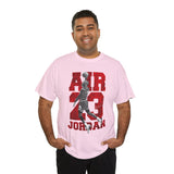 Air Jordan Sky Legend Unisex Heavy Cotton Tee Bold Athletic Streetwear Design Inspirational Basketball Dunk Artwork Motivational Sports Graphic Tee For Dreamers And Hustlers