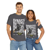 Dynasty Statue Graphic Unisex Heavy Cotton Tee Greek Sculpture Butterfly Streetwear Art Inspired T Shirt