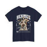 Hermes Greek Mythology Unisex Heavy Cotton Tee Ancient God of Communication and Travel Streetwear Graphic T Shirt
