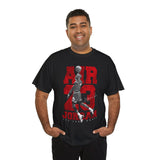 Air Jordan Sky Legend Unisex Heavy Cotton Tee Bold Athletic Streetwear Design Inspirational Basketball Dunk Artwork Motivational Sports Graphic Tee For Dreamers And Hustlers