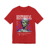 Historical Statue Graphic Premium Unisex Jersey Short Sleeve Tee Vintage Aesthetic Streetwear T-Shirt