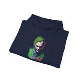 The Jocker Why So Serious Within Unisex Hoodie Bold Psychological Streetwear Art Dark Emotion Pullover for Fearless Thinkers, Artists, and Urban Rebels