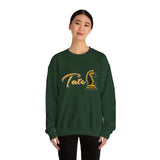 TopG Unisex Heavy Blend Crewneck Sweatshirt Premium Motivational Graphic Streetwear Tate Knight Design Hustle Mindset Apparel