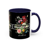You Can Be Whatever Motivational Coffee Mug Ceramic White Accent Mug Bold Floral Empowerment Design Daily Reminder Positive Energy Drinkware Perfect Gift for Dreamers Friends Office and Home