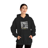 Dynasty Statue Graphic Unisex Heavy Blend Hooded Sweatshirt Greek Sculpture Butterfly Streetwear Art Inspired Hoodie
