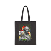 Wicked Supreme Cotton Canvas Tote Bag Statue Art Graphic Reusable Shopping Bag Supreme Inspired Streetwear Bust Design Eco Friendly Bold Fashion Accessory