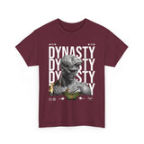 Dynasty Statue Graphic Unisex Heavy Cotton Tee Greek Sculpture Butterfly Streetwear Art Inspired T Shirt