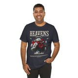 Heavens Hallucinations Unisex Jersey Short Sleeve Tee Comfortable Modern Streetwear Bold Artistic Floral Graphic Design Perfect Gift for Friends Birthdays Casual Wear