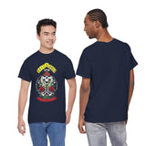 Rock Skull Roses Unisex Heavy Cotton Tee Vintage Rebel Art Bold Graphic Streetwear Inspired By Wild Freedom Music Culture Perfect For Festivals Concerts And Everyday Edge